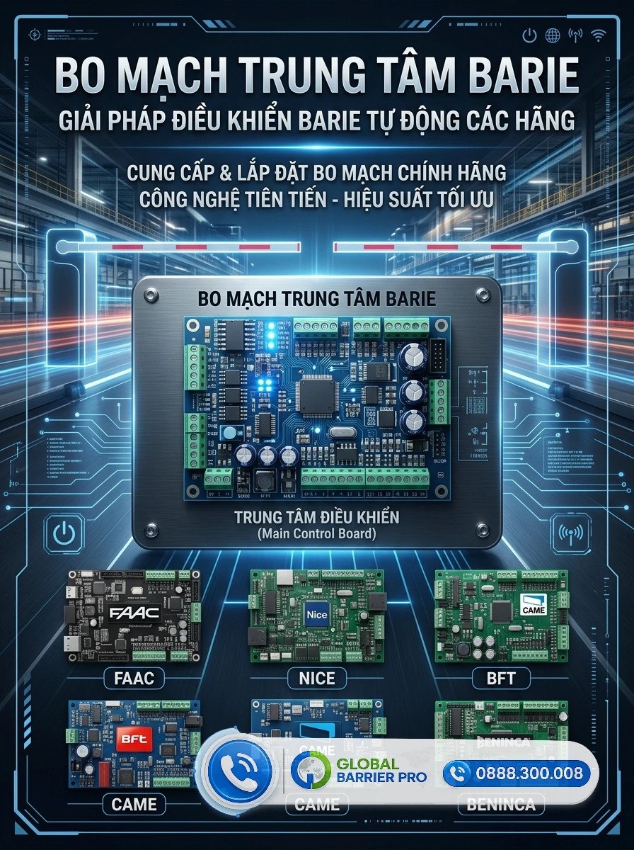 Mạch điều khiển barie Bisen - AC - ảnh chi tiết 3