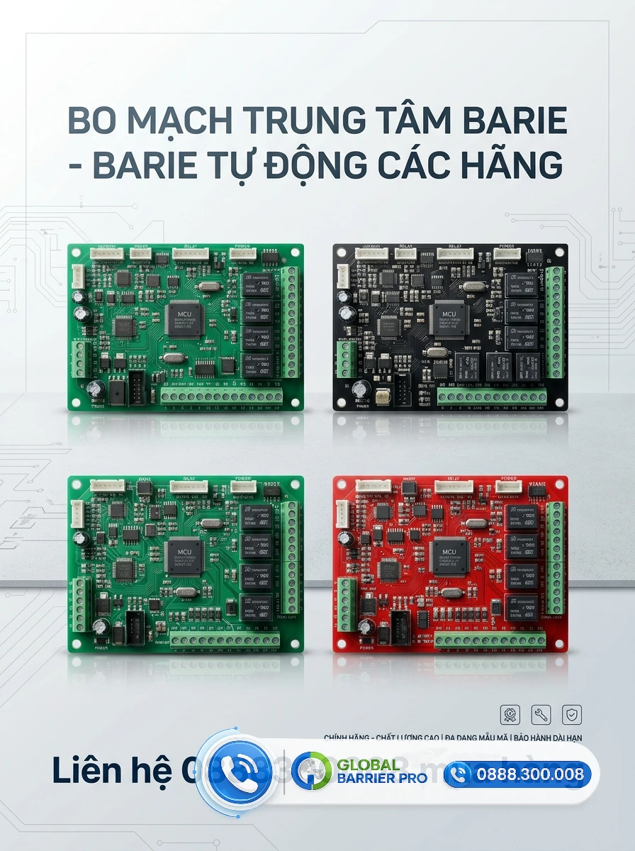 Mạch điều khiển barie HongMen - ảnh chi tiết 6 Mạch điều khiển barie HongMen - ảnh chi tiết 6