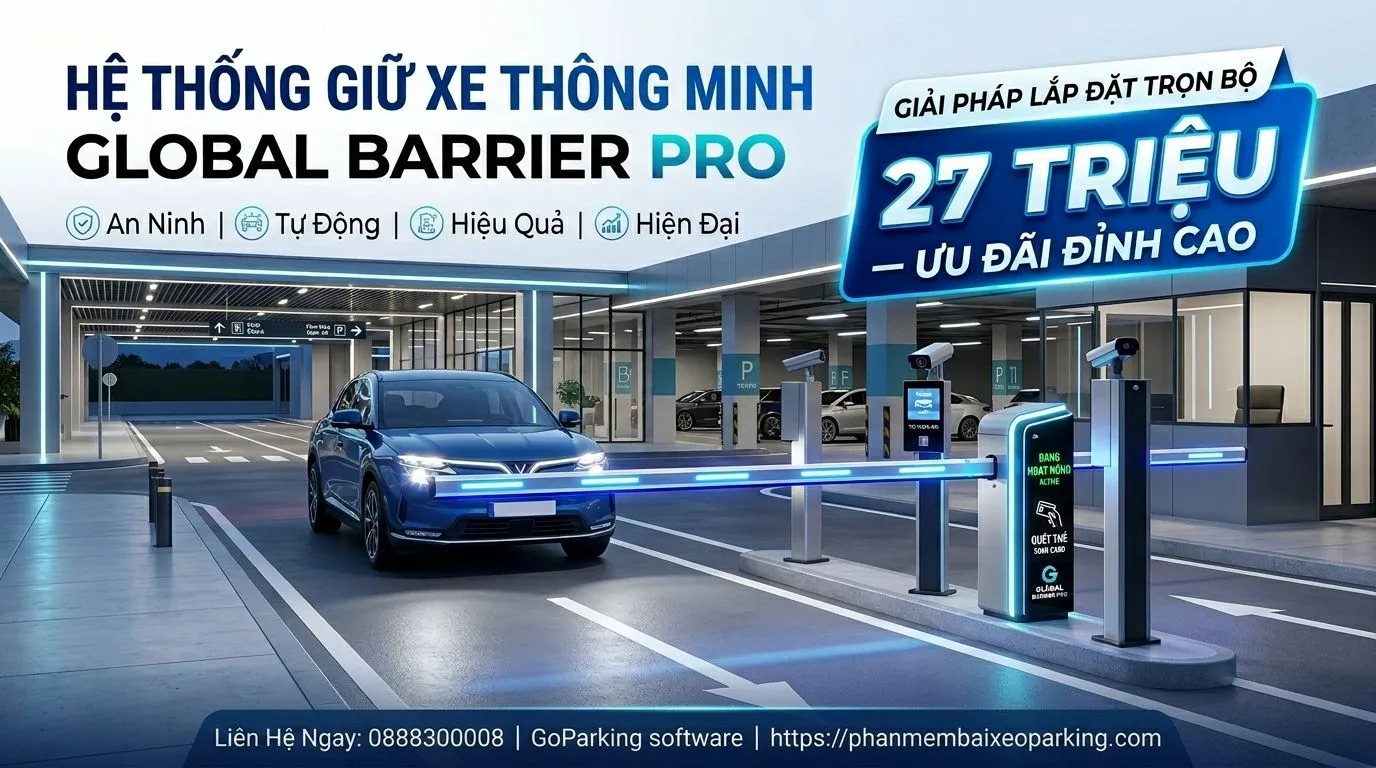 hệ thống giữ xe thông minh - ảnh đại diện bài viết