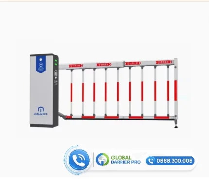 Tay cần dạng rào chắn