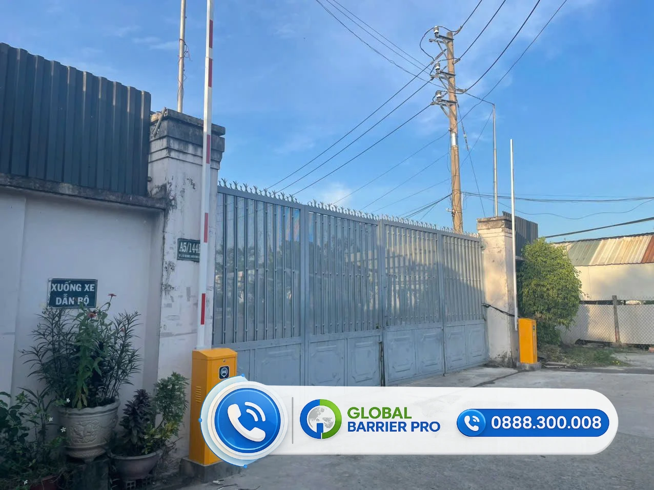 Lắp barie tại Bắc Ninh cho khu công nghiệp & nhà máy - ảnh 5 Lắp barie tại Bắc Ninh cho khu công nghiệp & nhà máy - hình minh họa 5