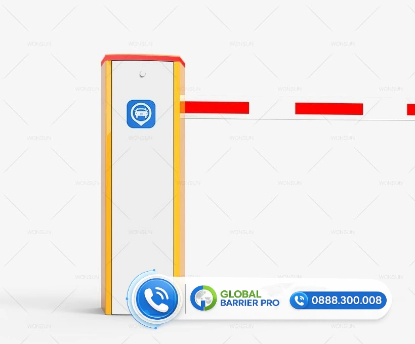 Barie tự động kết hợp hệ thống kiểm soát ra vào