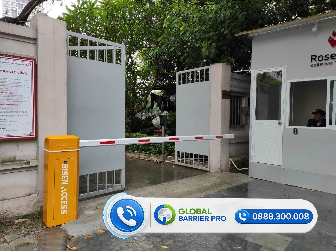 Barie tự động tại Vĩnh Phúc thi công chuyên nghiệp - hình minh họa 4