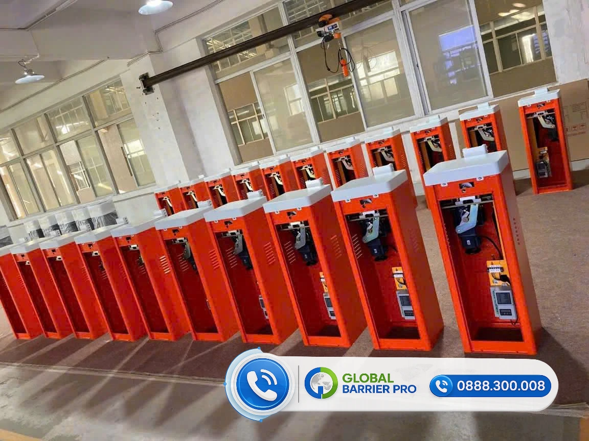 Hệ thống rào chắn điện tử GLOBAL BARRIER PRO tại nhà máy KCN, thiết kế công nghiệp hiện đại