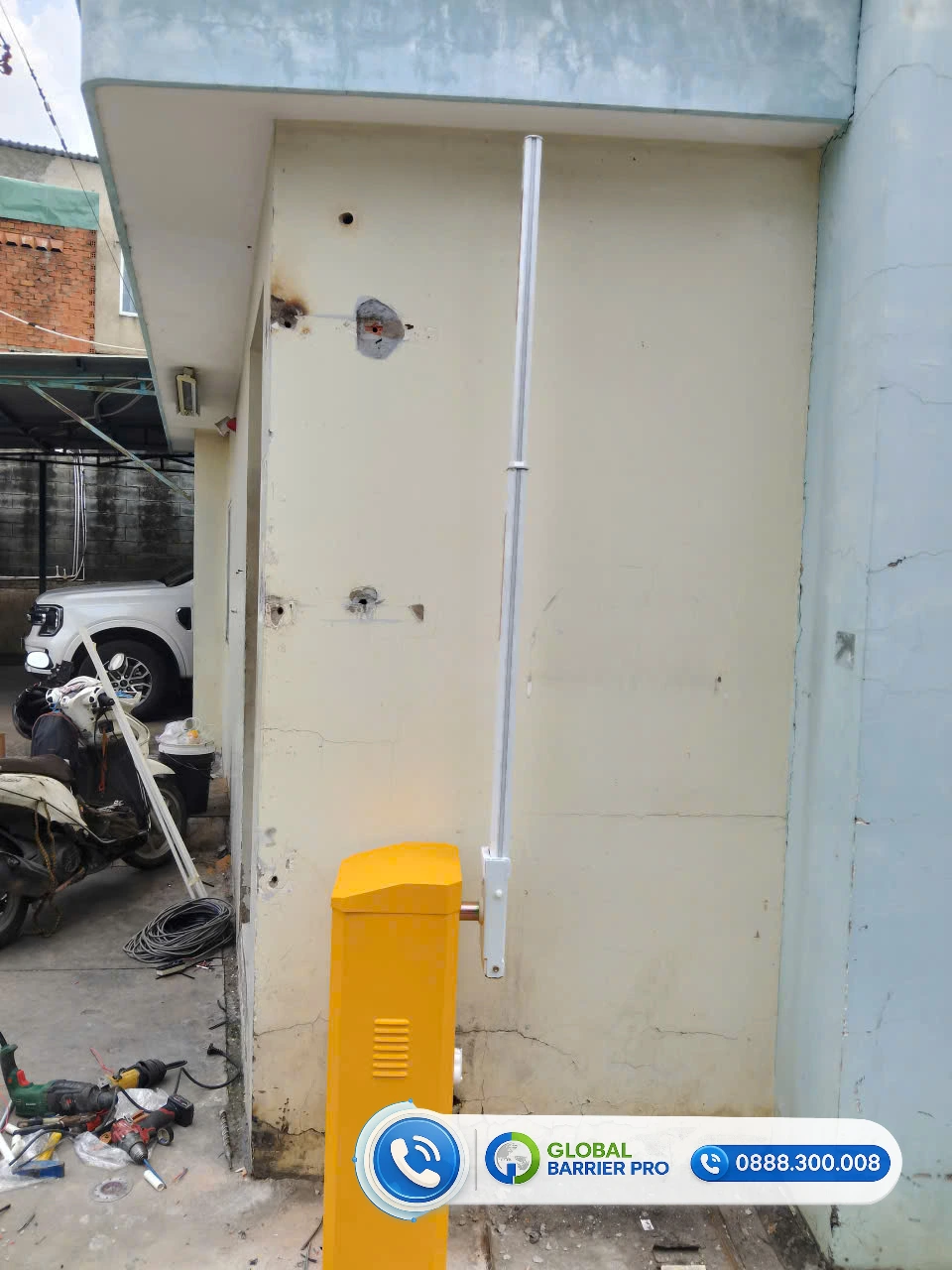 Quy trình lắp đặt barie tự động Quy trình lắp đặt barie tự động tại Bình Dương