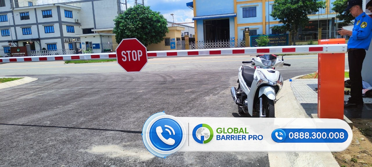 Lắp đặt và cài đặt barie tự động Lắp đặt và cài đặt barie tự động tại công trình