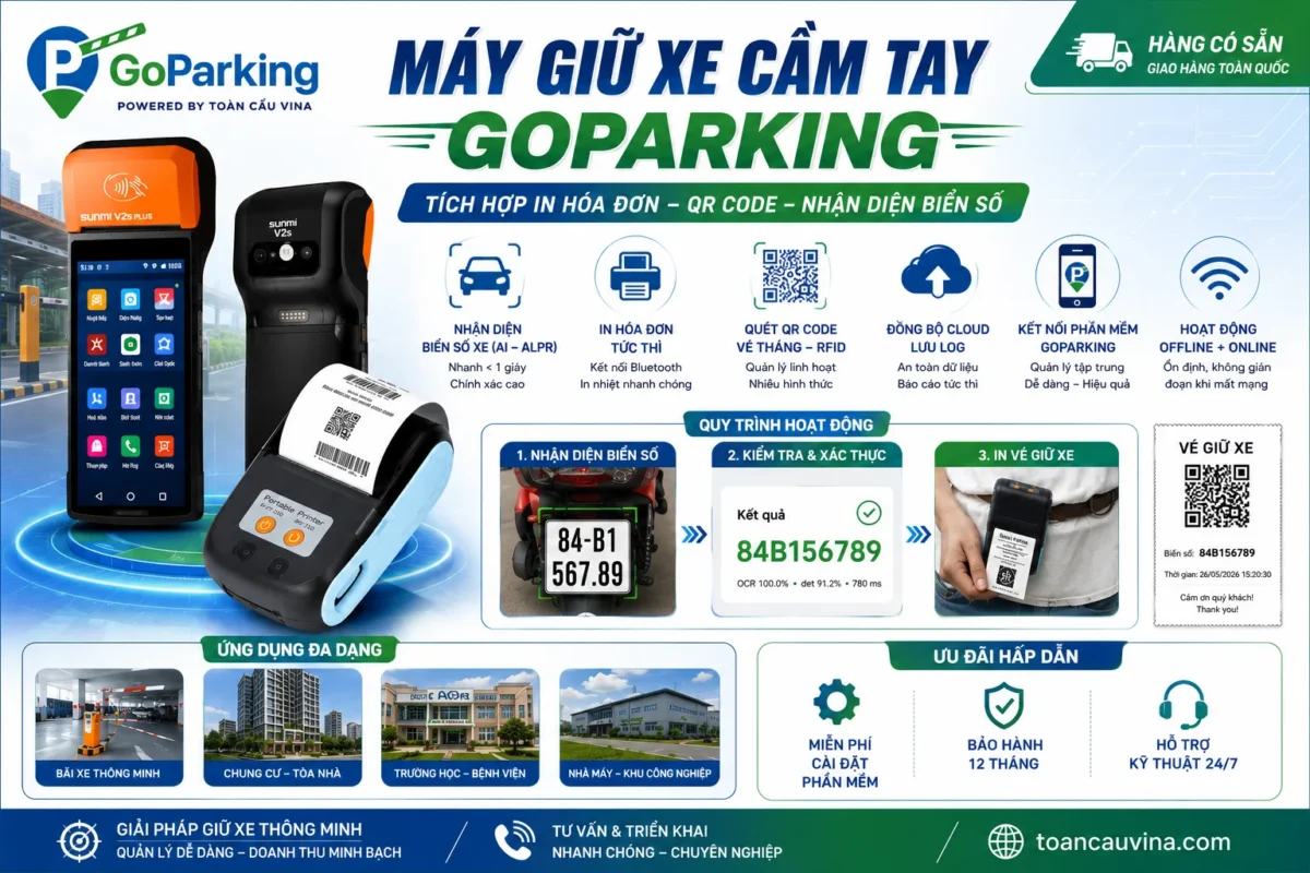 máy giữ xe cầm tay GoParking hình 11