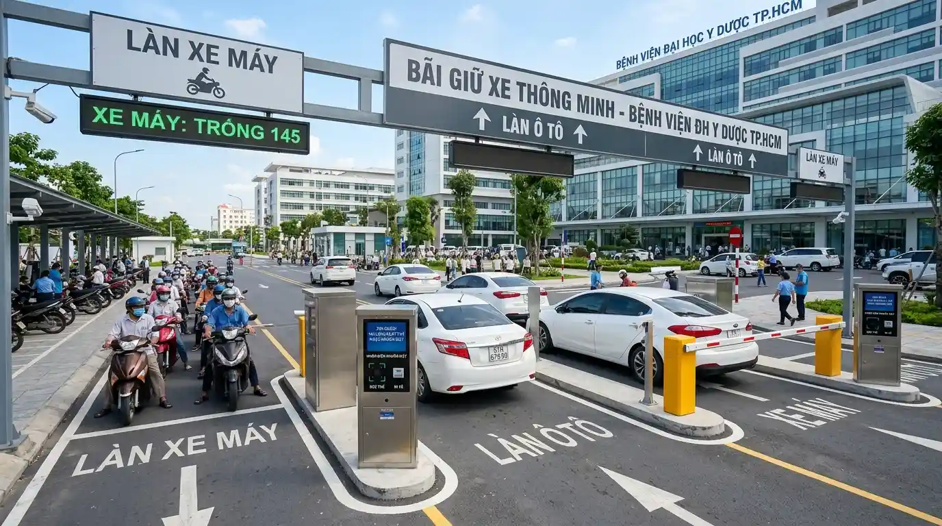Hệ Thống Bãi Xe Thông Minh - Giải Pháp Quản Lý Bãi Xe Toàn Diện - hình minh họa 6