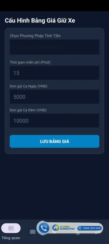 báo giá máy giữ xe cầm tay giá rẻ, tích hợp in hóa đơn, qrcode inline-2
