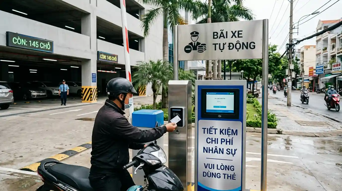Hệ Thống Bãi Xe Thông Minh - Giải Pháp Quản Lý Bãi Xe Toàn Diện - hình minh họa 5