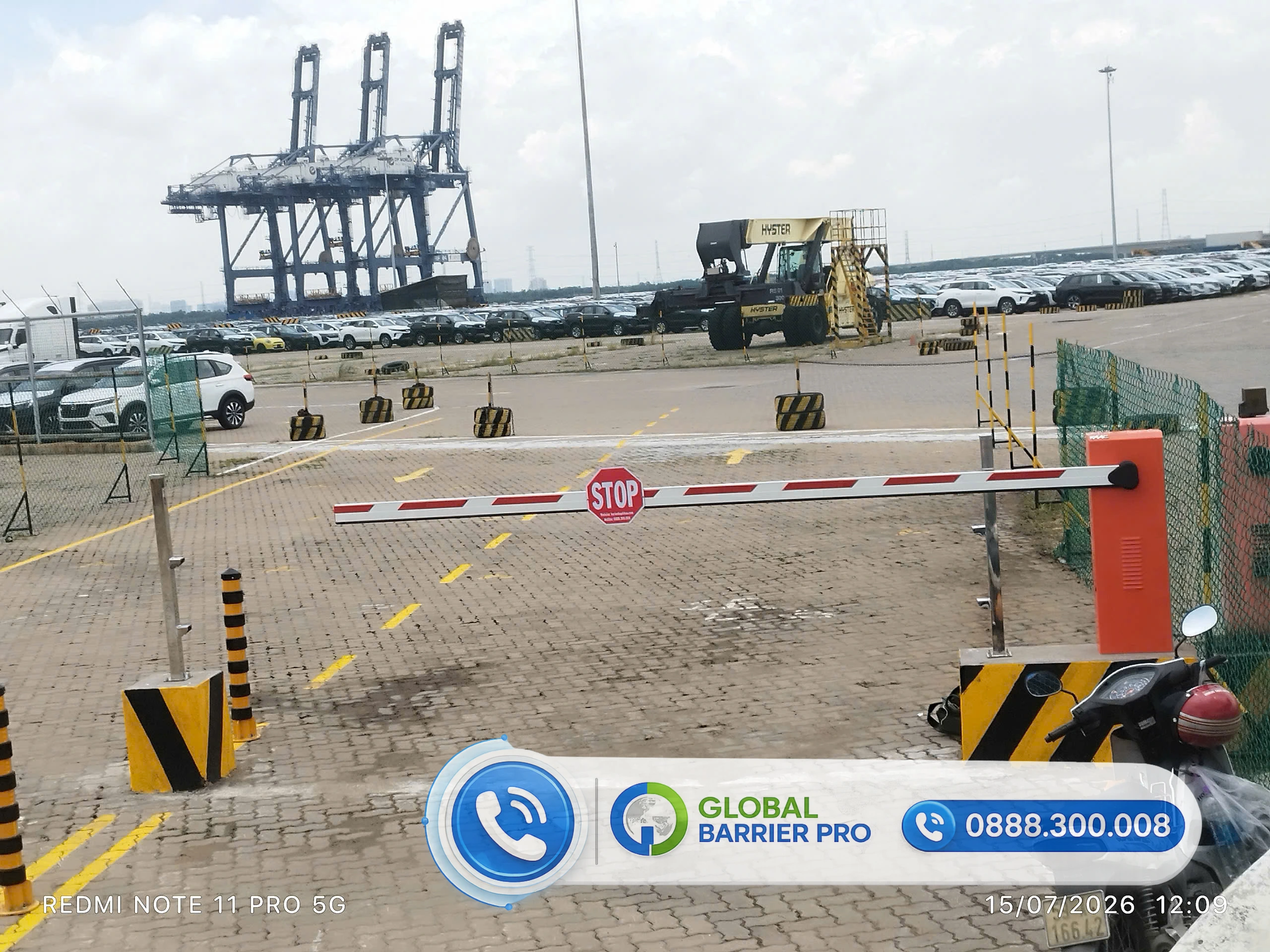 Lắp đặt barie tự động tại Cảng SP-ITC - ảnh đại diện