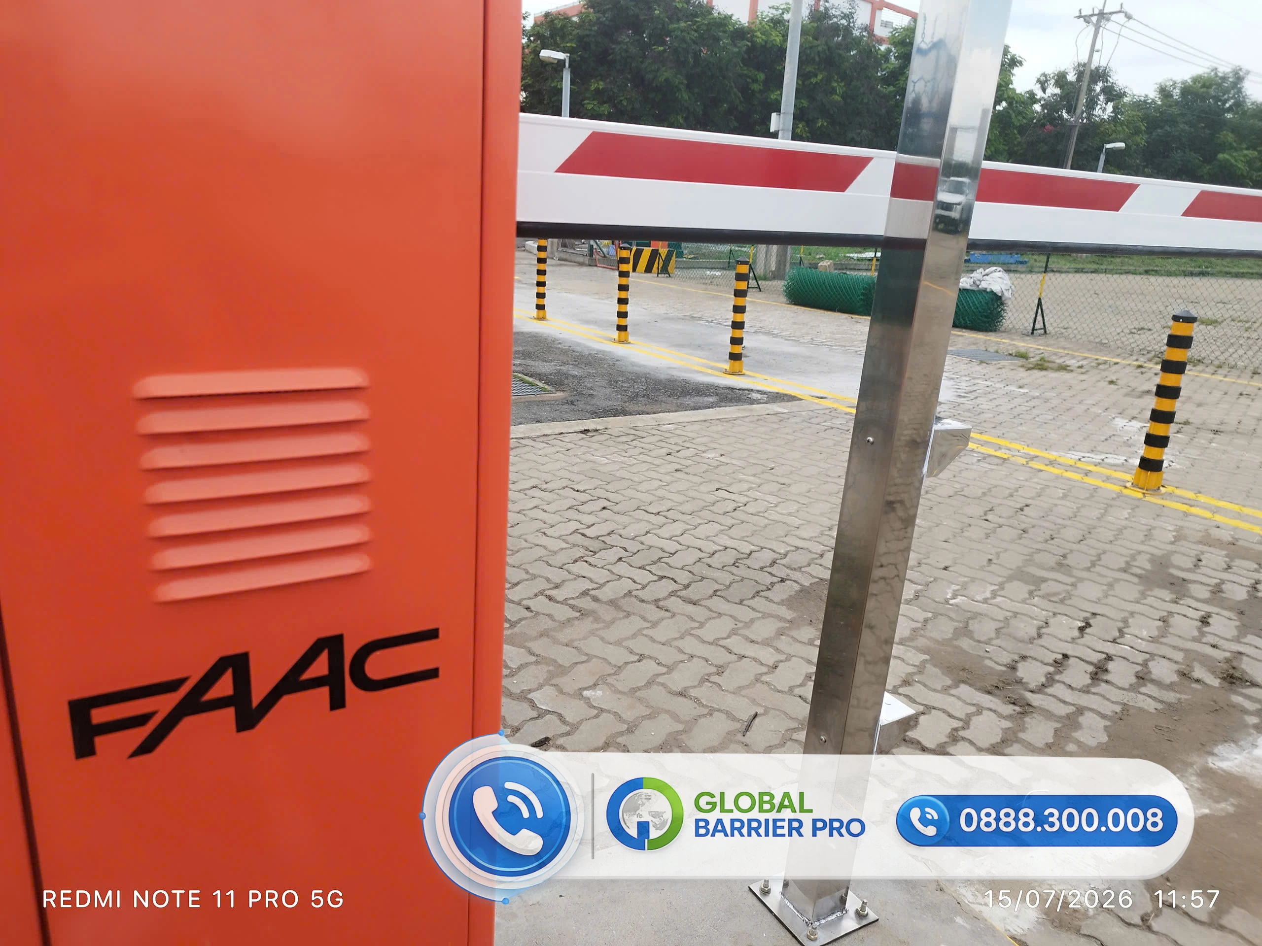 Lắp đặt barie tự động tại Cảng Quốc tế Long An - ảnh đại diện